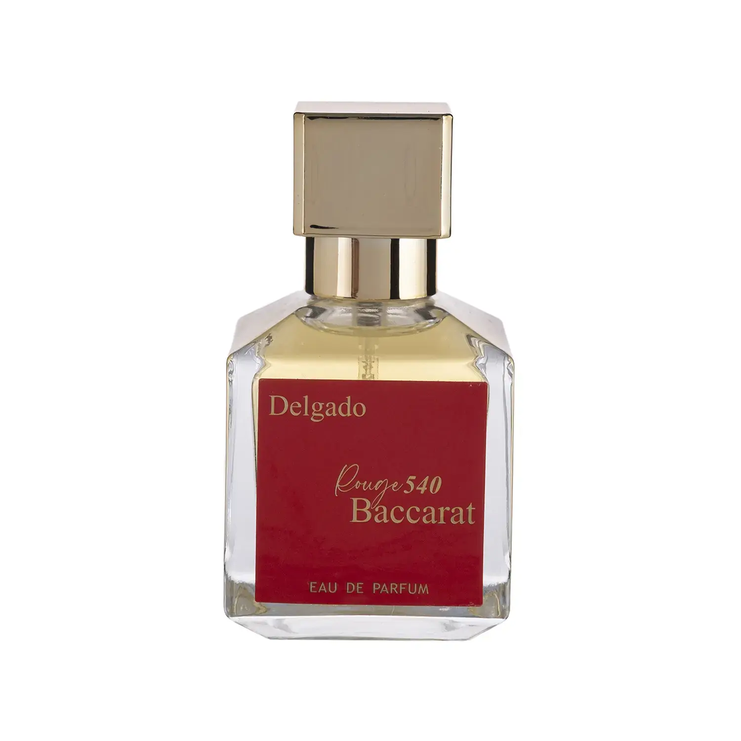 عطر جیبی زنانه دلگادو مدل Baccarat Rouge 540 سفید حجم 25 میلی لیتر