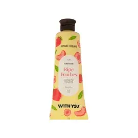 کرم مرطوب کننده دست ویت یو مدل Ripe Peaches حجم 50 میلی لیتر