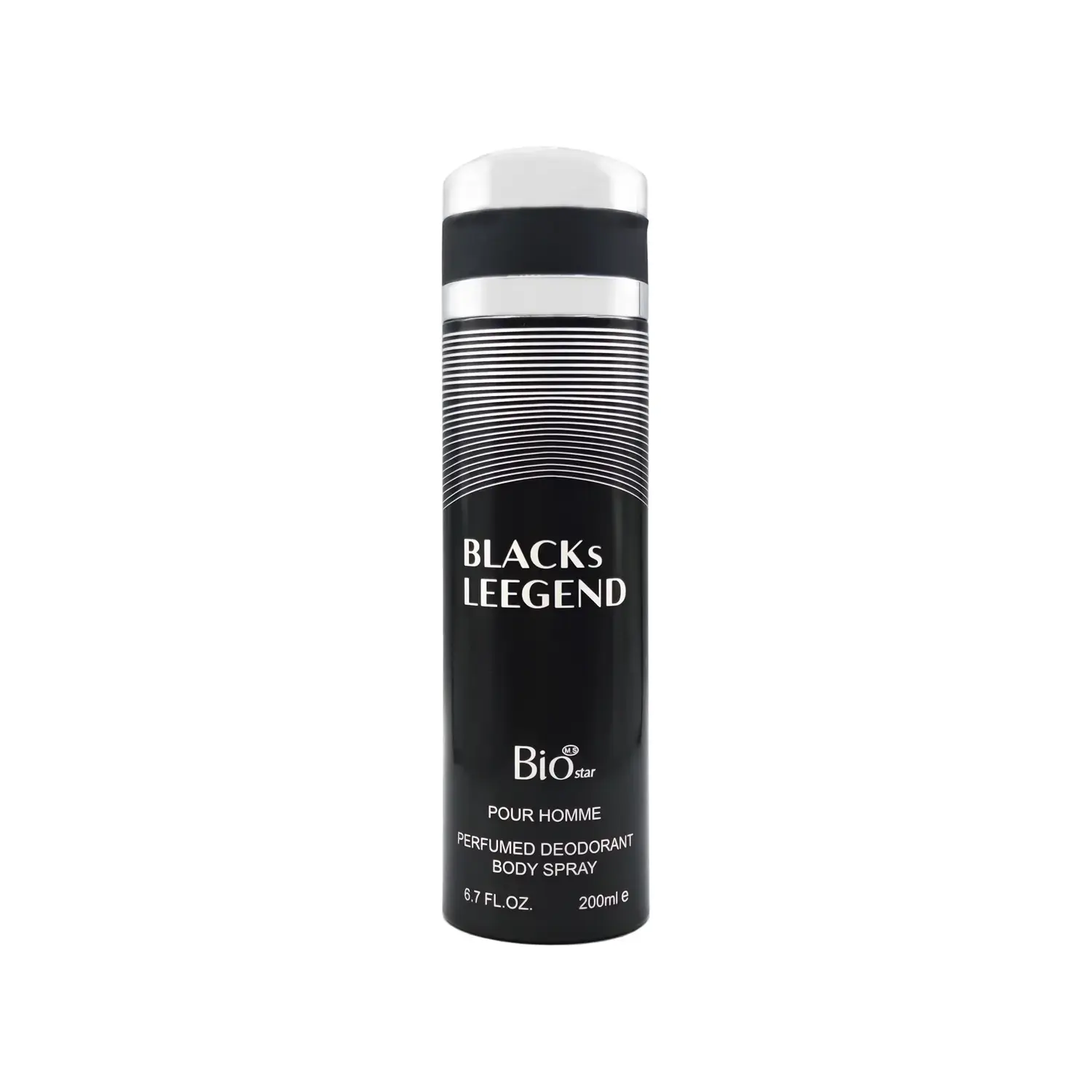 اسپری بدن مردانه بیو استار مدل Blacks Legend حجم 200 میلی لیتر image