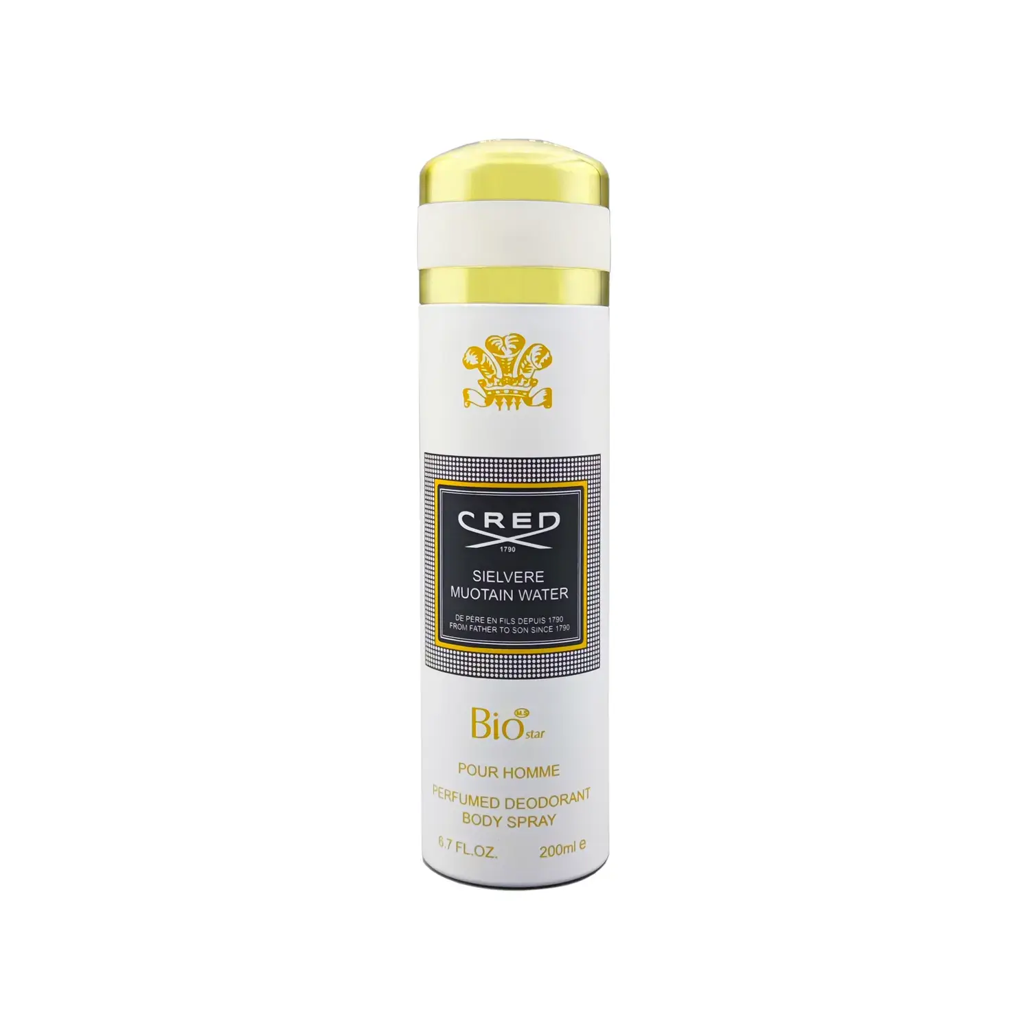 اسپری بدن مردانه بیو استار مدل Silver Mountain Water حجم 200 میلی لیتر image