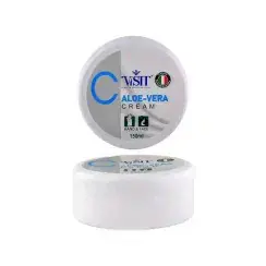 کرم آبرسان کاسه ای ویزیت حاوی عصاره آلوئه ورا حجم 150 میلی لیتر