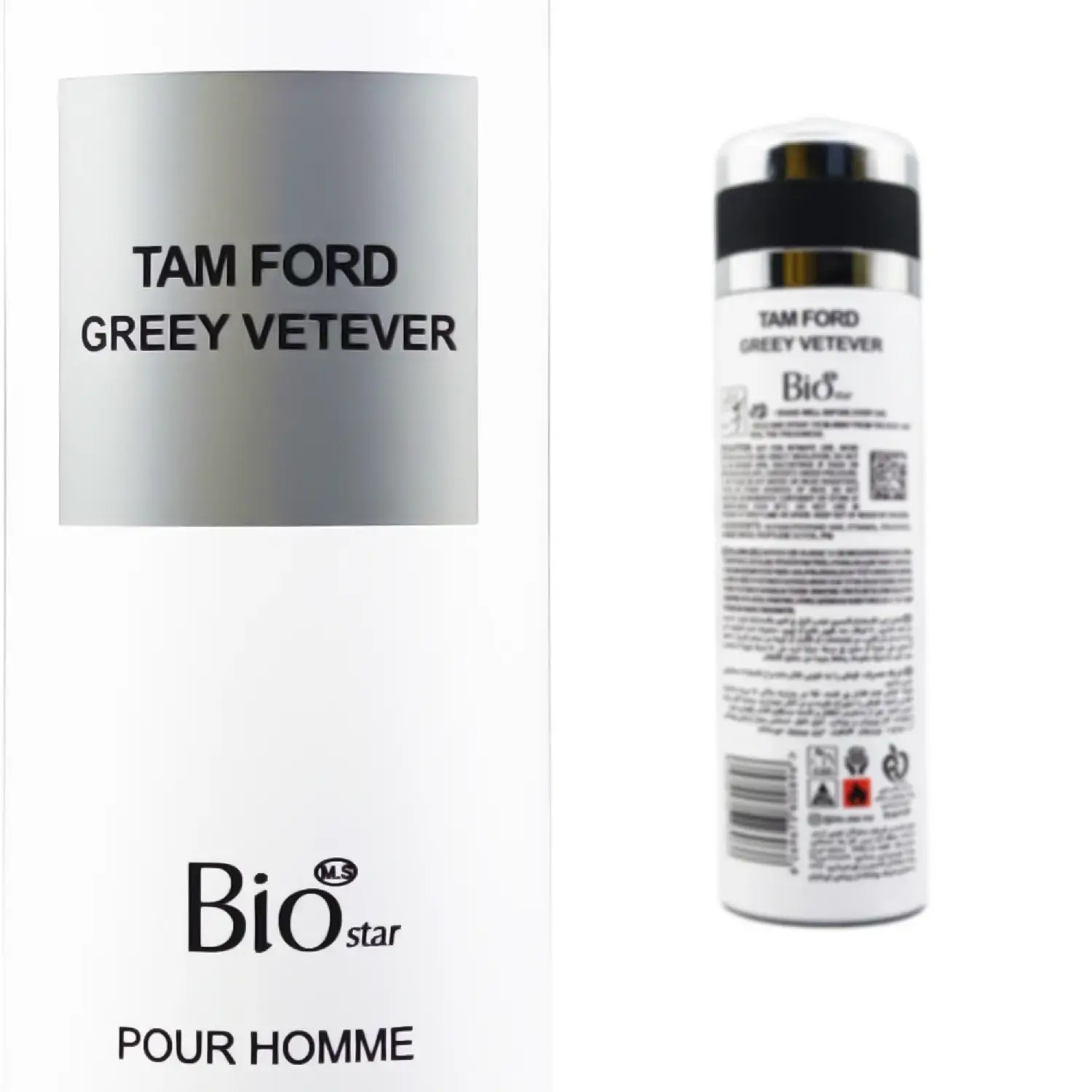 اسپری بدن مردانه بیو استار مدل Tom Ford Greey Vetever حجم 200 میلی لیتر thumbnail 2