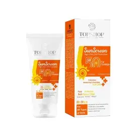 کرم ضد آفتاب تاپ شاپ مدل SPF 50 حجم 50 میلی لیتر - بی رنگ