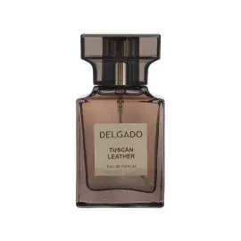 عطر جیبی مردانه دلگادو مدل Tuscan Leather حجم 25 میلی لیتر