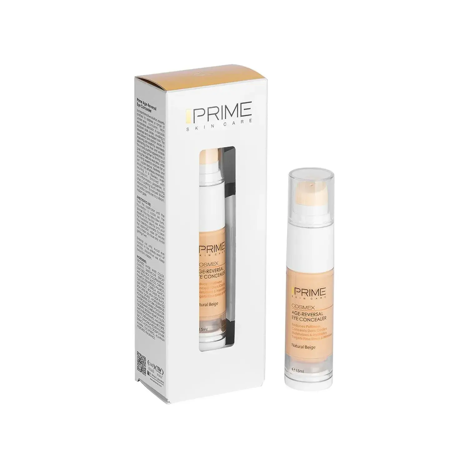 کانسیلر جوان کننده دور چشم پرایم - بژ طبیعی