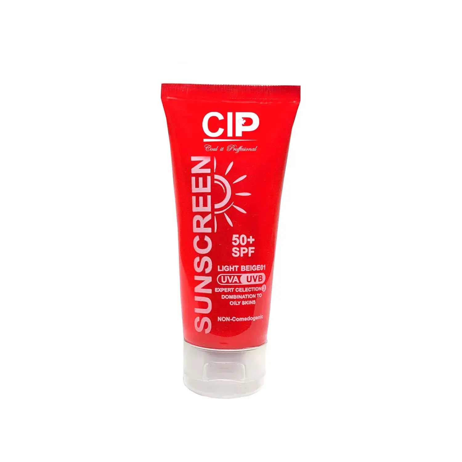 فلوئید ضد آفتاب SPF 50 سی آی پی مناسب پوست مختلط و چرب - بژ روشن