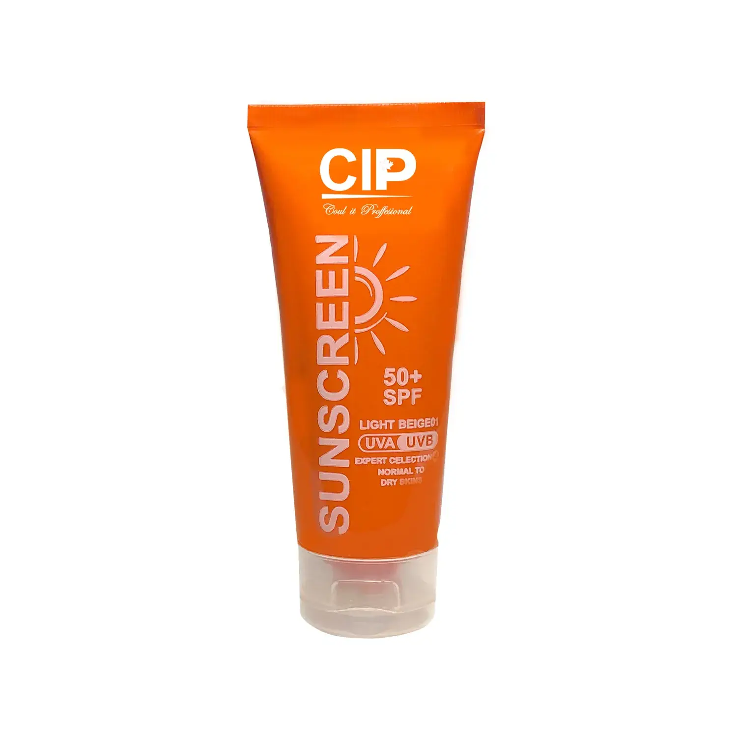 فلوئید ضد آفتاب SPF 50 سی آی پی مناسب پوست خشک و معمولی - بژ روشن image