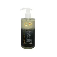 ژل شستشوی صورت سی آی پی مدل Active Charcoal مناسب پوست های چرب و مختلط حجم 350 میلی لیتر