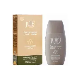 کرم ضد آفتاب پمپی ژوت SPF 50 مناسب انواع پوست حجم 50 میلی لیتر - رز لایت بژ