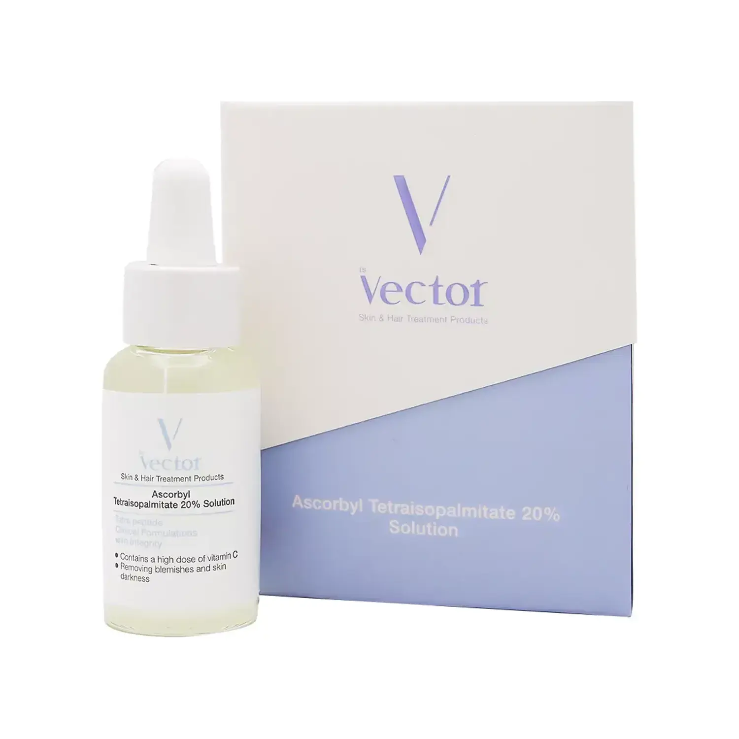 سرم پوست آسکوربیل تترا ایزو پالمیتات 20 درصد وکتور حجم 30 میلی لیتر image