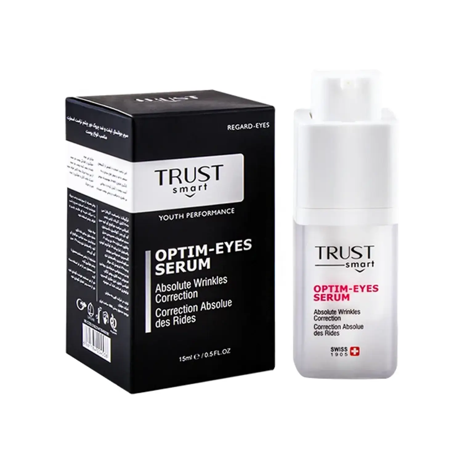 سرم ضد چروک دور چشم تراست اسمارت حجم 15 میلی لیتر image