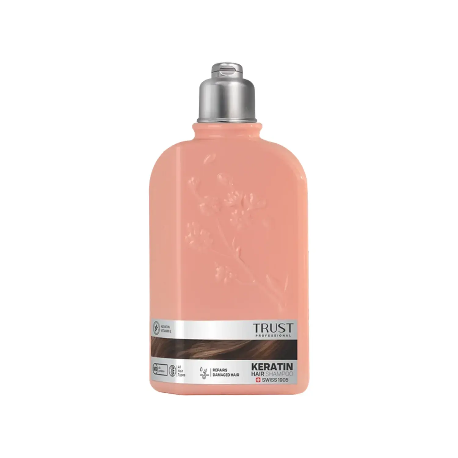 شامپو سر تراست مدل Keratin مناسب انواع مو حجم 250 میلی لیتر image