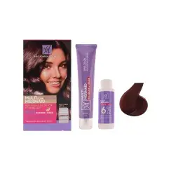 کیت رنگ مو مای مدل Macademia & Keratin شماره 6.63 - شکلاتی تیره