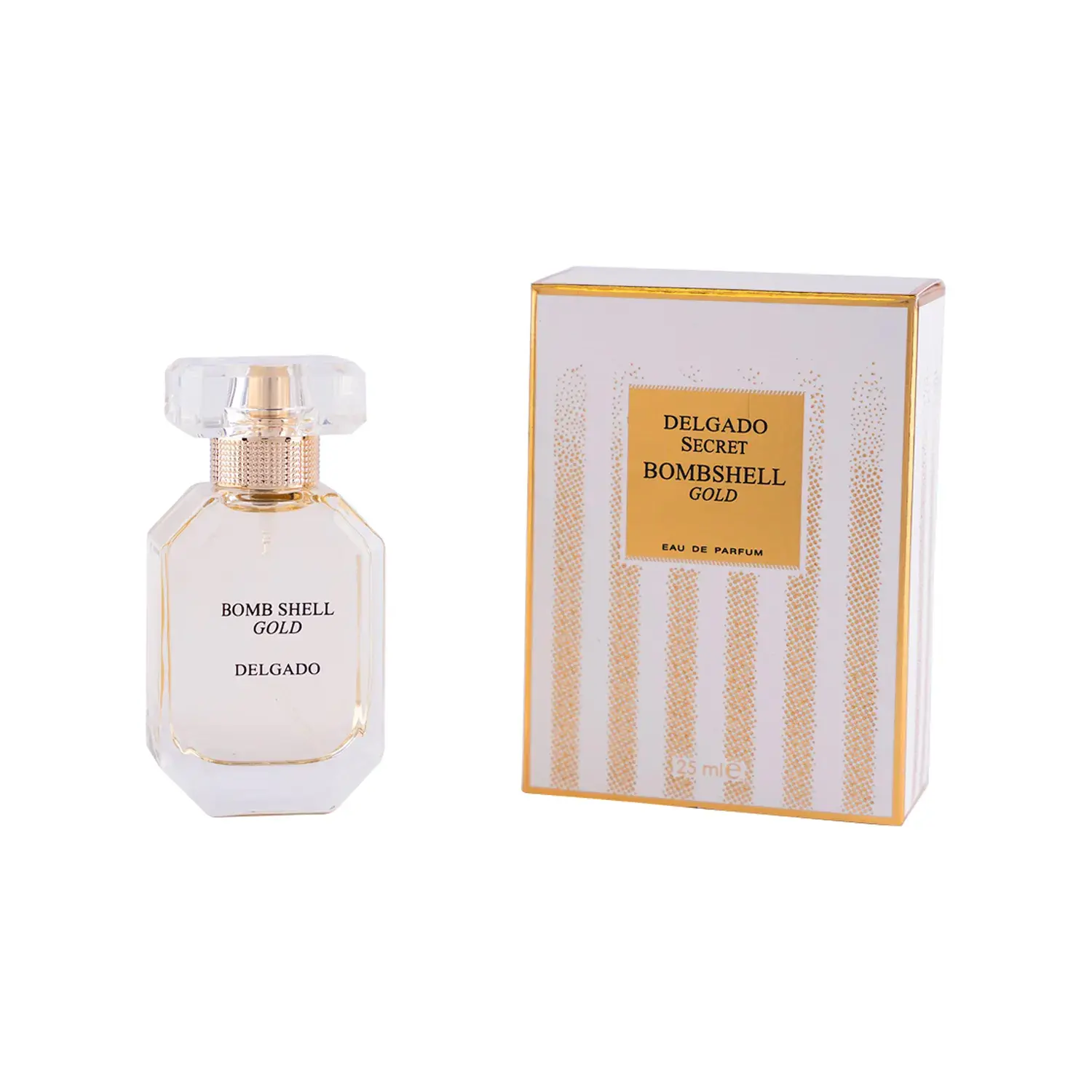 عطر جیبی زنانه دلگادو مدل Bombshell Gold حجم 25 میلی لیتر image
