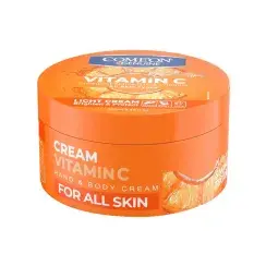 کرم مرطوب کننده کاسه ای کامان مدل ویتامین سی حجم 200 میلی لیتر