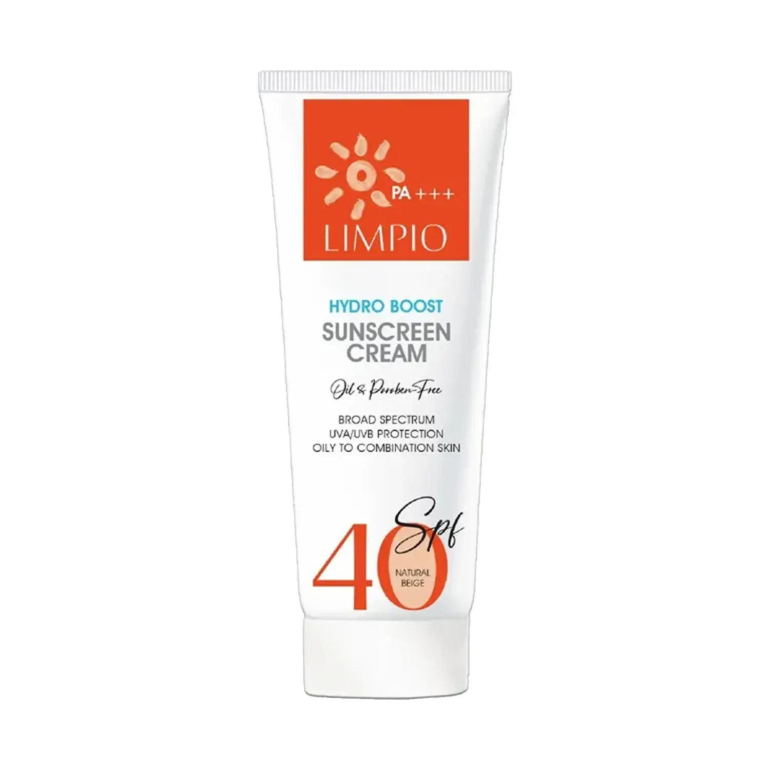 کرم ضد آفتاب لیمپیو SPF 40 حجم 50 میلی لیتر - بژ طبیعی