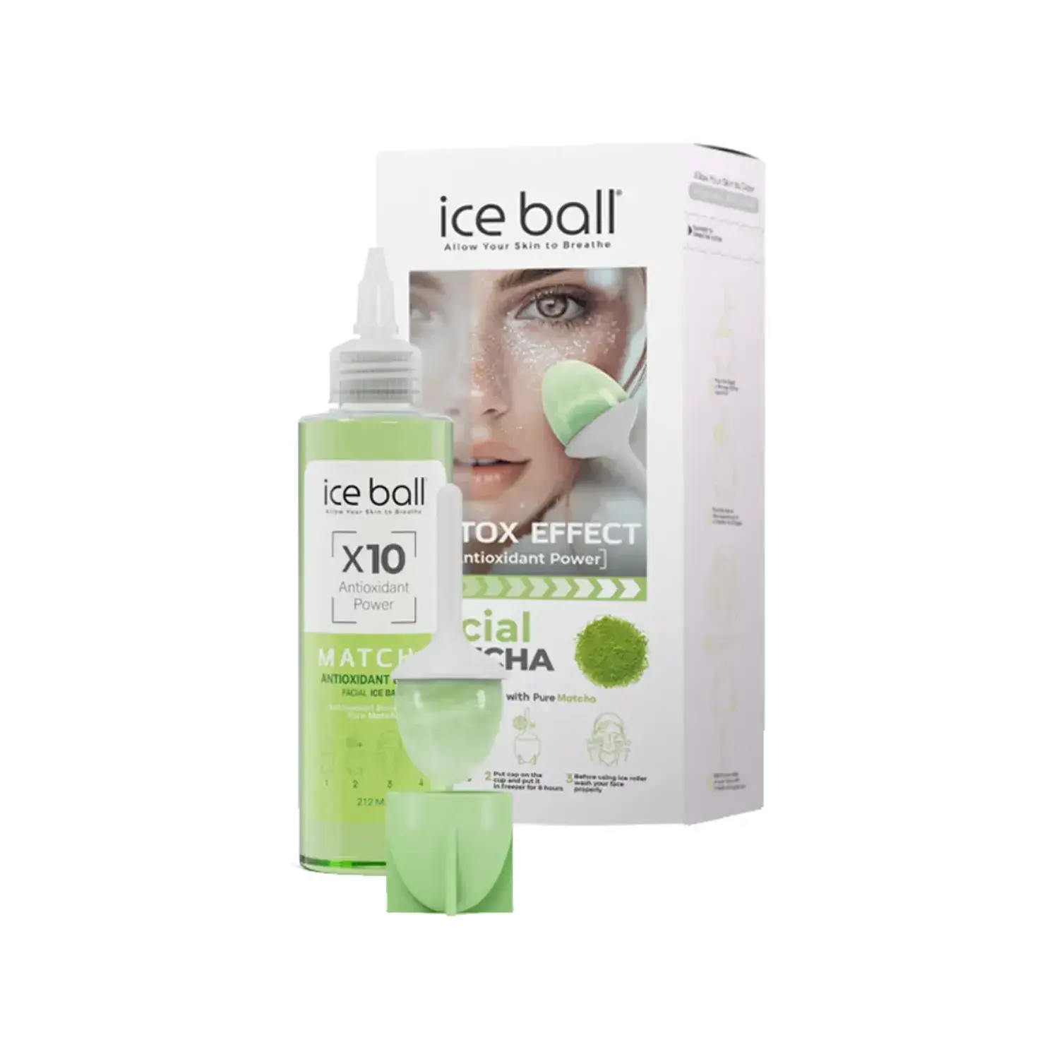 ژل آبرسان و جوان کننده ماچا آیس بال حجم 212 میلی لیتر image