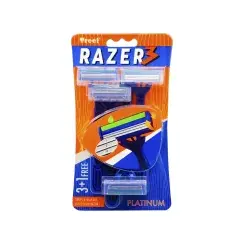 خود تراش مردانه تریت مدل 3Blades بسته 4 عددی خود تراش مردانه تریت مدل 3Blades بسته 4 عددی