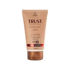 ماسک مو بدون آبکشی تراست حاوی روغن آرگان و جوجوبا مناسب موهای فر حجم 150 میلی لیتر