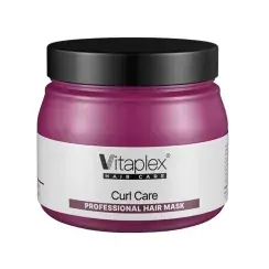 ماسک مو ویتاپلکس مناسب موهای فر حجم 500 میلی لیتر