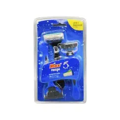 خود تراش مکس مدل 5Blades-M1 بسته 3 عددی