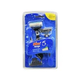 خود تراش مکس مدل 5Blades-M1 بسته 3 عددی