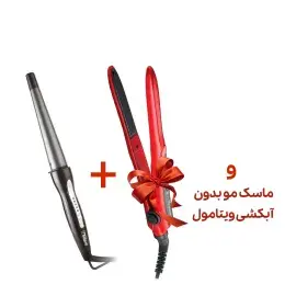 فر کننده مو پروویو مدل PW-4110 به همراه حالت دهنده مو مردانه و ماسک مو بدون آبکشی ویتامول هدیه