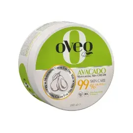 کرم مرطوب کننده و آبرسان کاسه ای اوک شاین حاوی عصاره آووکادو حجم 200 میلی لیتر
