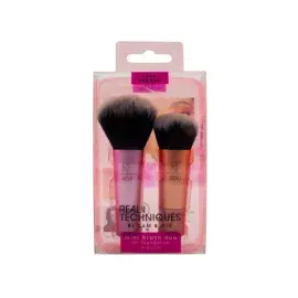 ست مینی براش کرم پودر و رژگونه تکنیک بسته 2 عددی