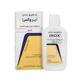شامپو بدن کرمی ایروکس حجم 200 میلی لیتر