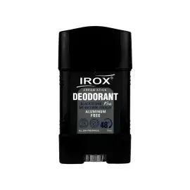 استیک کرمی خوشبو کننده بدن مردانه ایروکس مدل Black Stone حجم 75 میلی لیتر