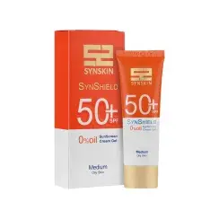 ژل کرم ضد آفتاب SPF 50 ساین اسکین مدل ساین شیلد حجم 50 میلی لیتر - متوسط