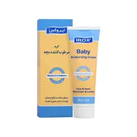 کرم مرطوب کننده دست و صورت کودک ایروکس وزن 50 گرم