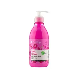 کرم مرطوب کننده پمپی هندولوژی مدل Soft Apricot حجم 375 میلی لیتر