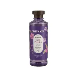 شامپو حالت دهنده و ضد گره ویت یو مدل Pink Poenies مناسب موهای خشک حجم 300 میلی لیتر