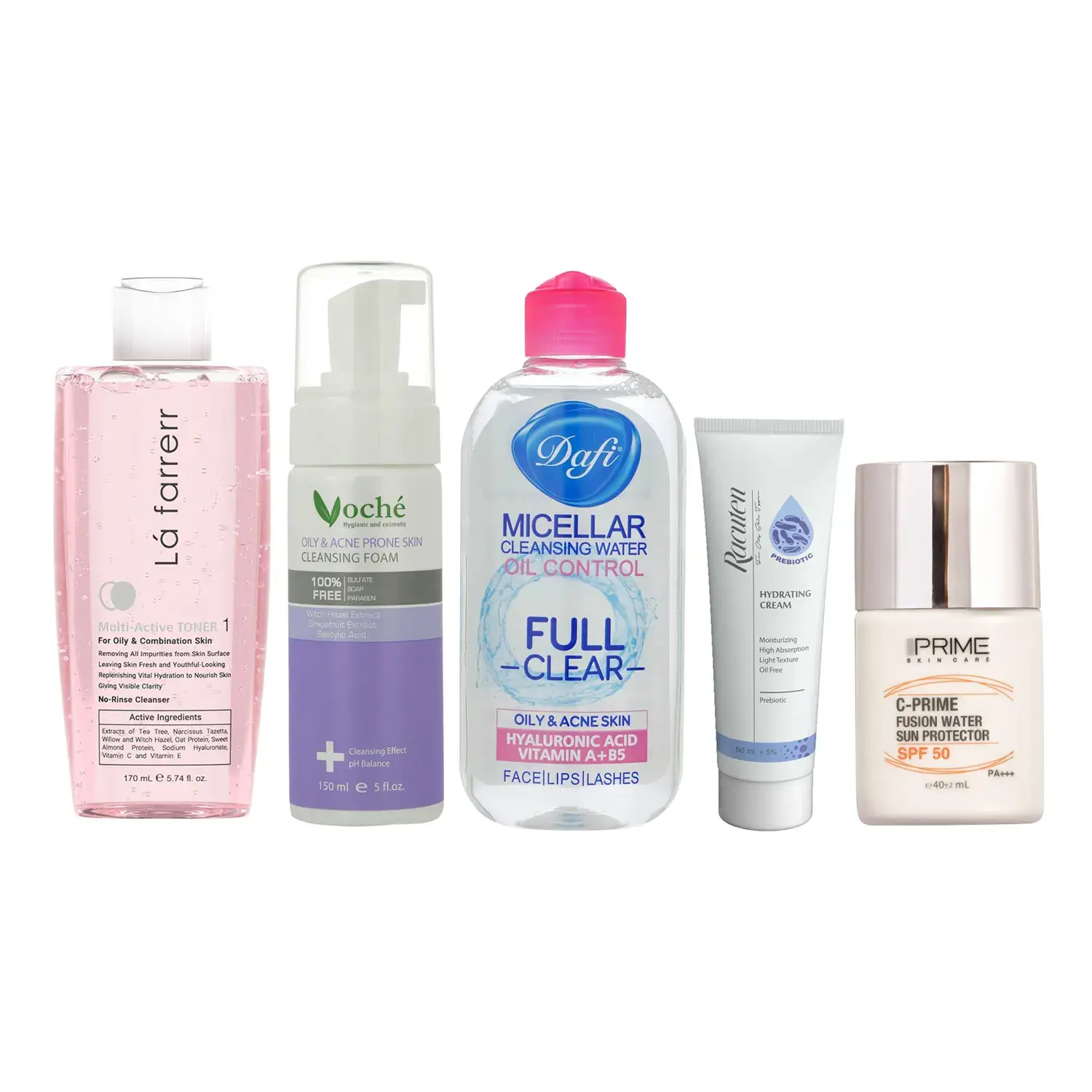 ست محصولات بهداشتی پوست چرب کد 1 مجموعه 5 عددی image