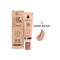 بی بی کرم SPF 30 تراست مناسب انواع پوست - بژ تیره