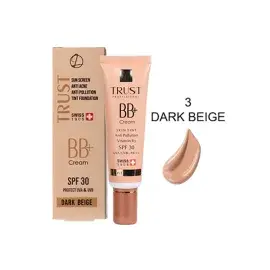 بی بی کرم SPF 30 تراست مناسب انواع پوست - بژ تیره