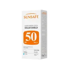 ضد آفتاب سولار شیلد استیکی سان سیف SPF50 مناسب پوست خشک