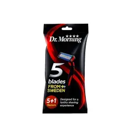 خودتراش دکتر مورنینگ مدل 5Blades-M بسته 4 عددی
