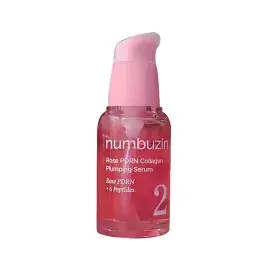 سرم پوست صورت نامبوزین ضد چروک مدل Rose PDRN + 6peptides حجم 30 میلی لیتر