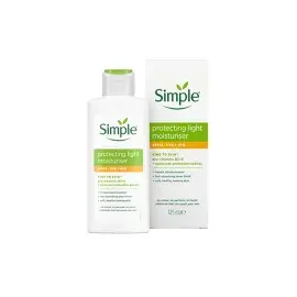 کرم مرطوب کننده ضد آفتاب دار سیمپل حاوی SPF 15 حجم 125 میلی لیتر
