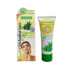 کرم ضد آفتاب بی رنگ کیس بیوتی حاوی SPF60 حاوی آلوئه ورا حجم 50 میلی لیتر