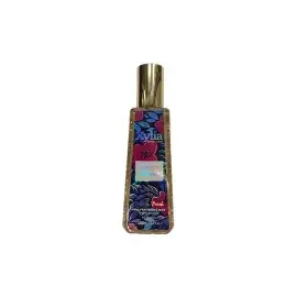 بادی اسپلش زنانه اکسییلیا مدل Maroon Flower حجم 250 میلی لیتر