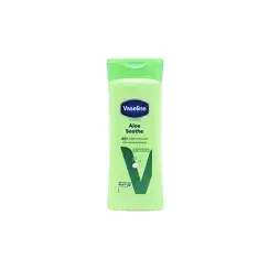 لوسیون بدن وازلین مدل Aloe Soothe مناسب پوست خشک حجم 200 میلی‌لیتر