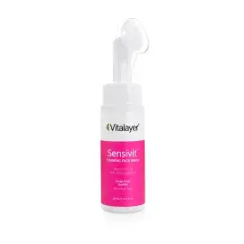 فوم شستشوی صورت ویتالیر مدل Sensivit حجم 200 میلی لیتر