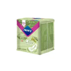 نوار بهداشتی بالدار نازک نانسی مدل Olive Extract سایز بسیار بزرگ