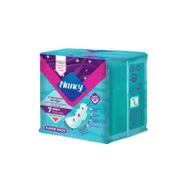 نوار بهداشتی بالدار نازک نانسی مدل Super Pads سایز بسیار بزرگ