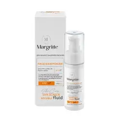 فلوئید ضد آفتاب مارگریت مناسب پوست چرب SPF50 بی رنگ حجم 50 میلی لیتر