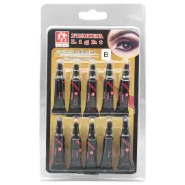 چسب مژه مصنوعی فیشر لایت بسته 10 عددی